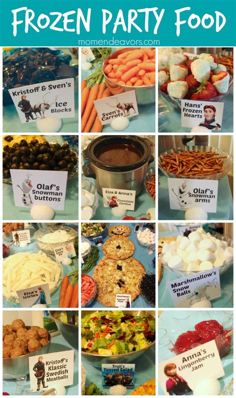 Frozen Disney Snacks