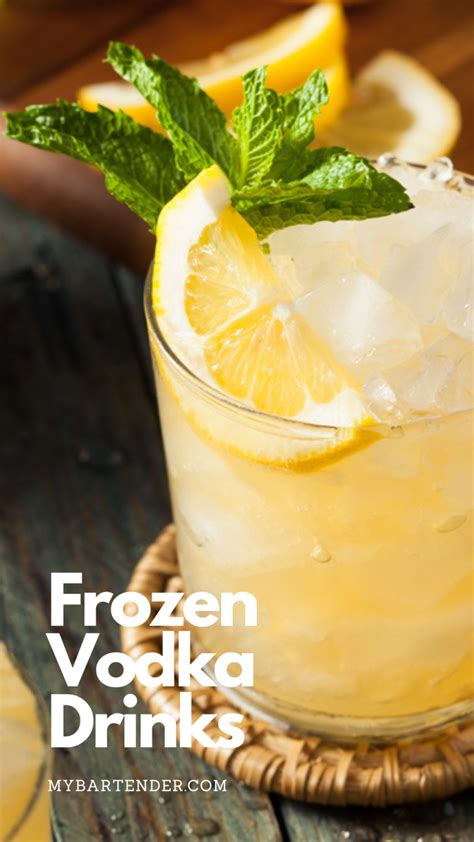 Frozen Drinks With Vodka