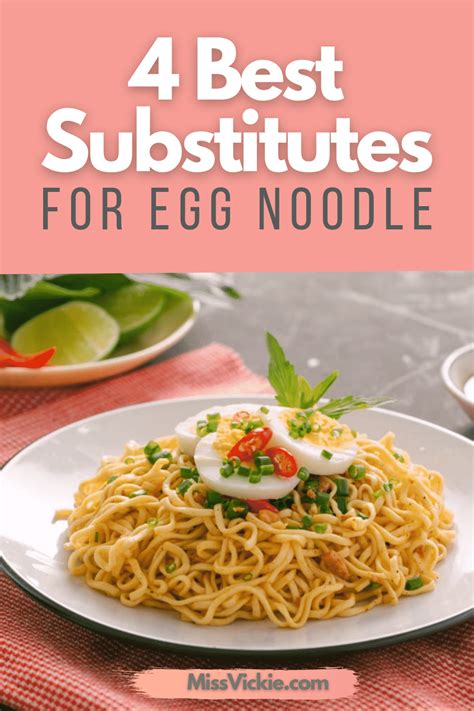 Frozen Egg Noodles Substitute