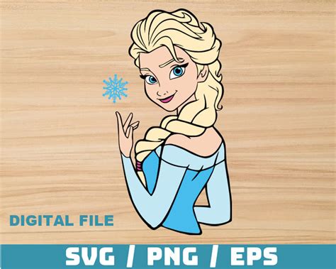 Frozen Elsa Svg