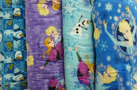 frozen fleece fabric