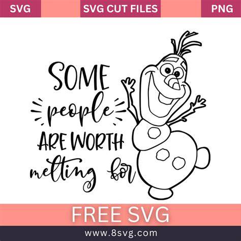 Frozen quote SVG