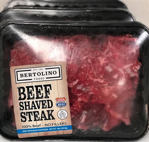 Frozen Shaved Beef