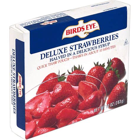 Flat Lay Frozen Strawberries Box On Image & Photo Bigstock