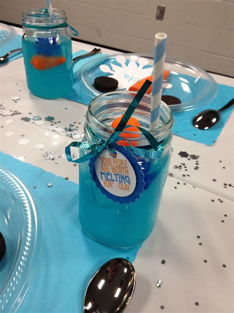 frozen themed drinks for kids