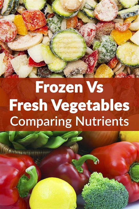 Frozen Vs Fresh Vegetables