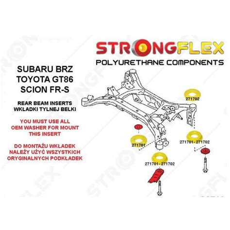 Frs Subframe Bushing Inserts