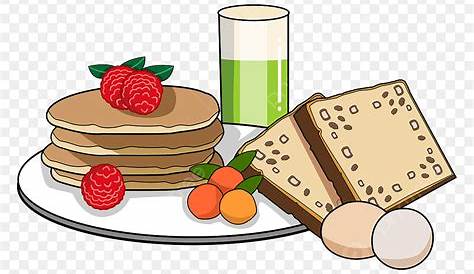 Cartoon Kinder Essen Ein Frühstück Stock Vektor Art und mehr Bilder von
