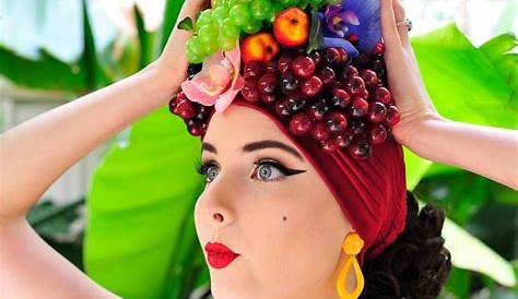 Fruit crown Fruit headpiece Tropical headdress Etsy