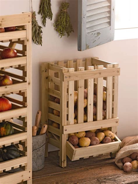 Fruit And Vegetable Storage Crates