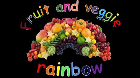 Funny Image about Fruit and Veggie Rainbow