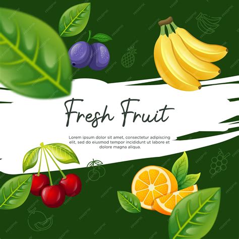 Fruit Background Design