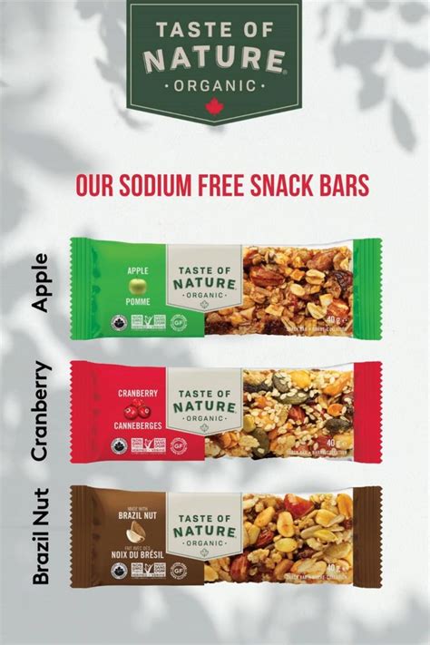 Fruit Bars Sodium