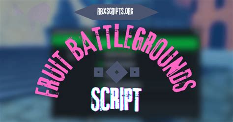 Fruit Battlegrounds Roblox Script