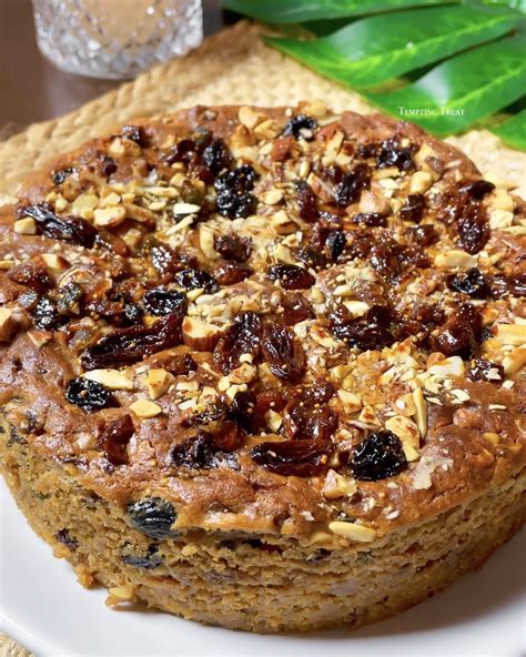 Fruit Cake Without Alcohol