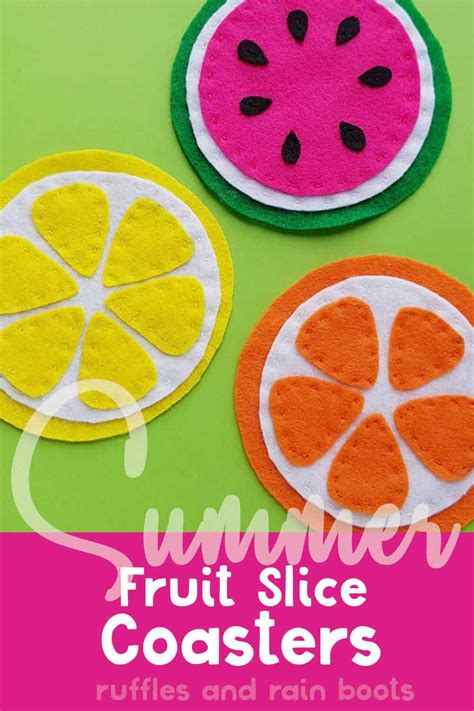 fruit coasters