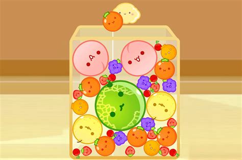 fruit dropping game japanese