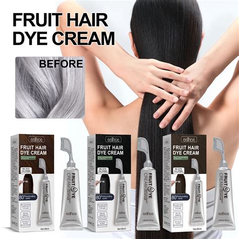 fruit essence hair dyeing comb