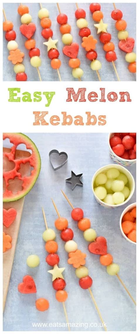 Fruit Kebabs Melon