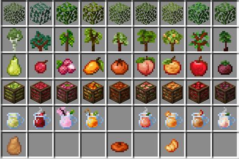 Fruit Mod Minecraft
