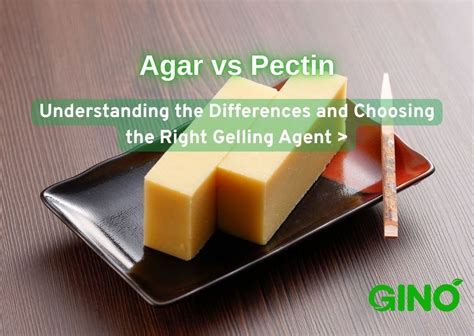 Fruit Pectin Vs Agar