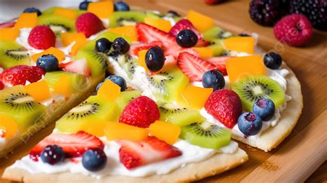 Fruit Pizza Background