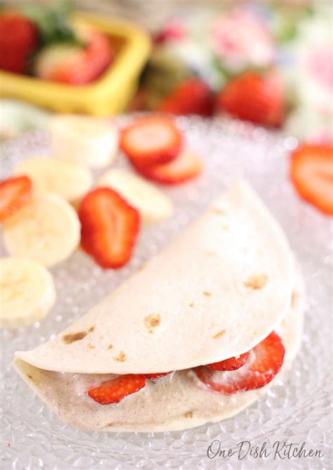 Fruit Quesadilla