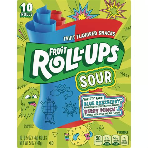 Fruit Roll Ups Heb