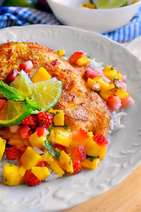 Fruit Salsa With Fish