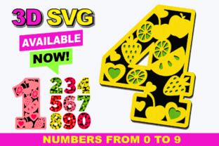 Download fruit-3d-svg SVG