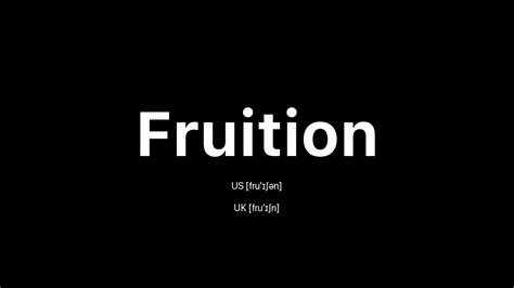 Fruition Usage Example