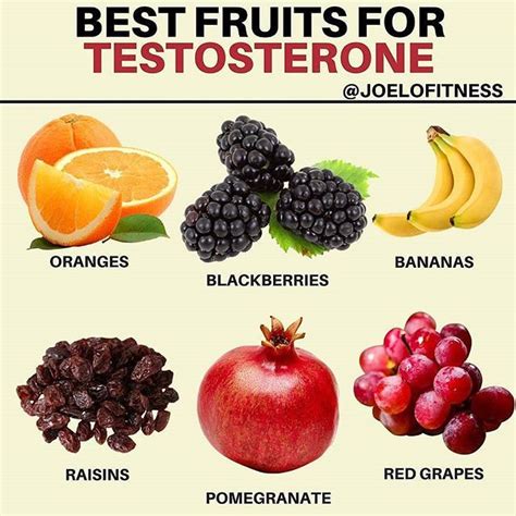 Fruits And Vegetables Containing Testosterone