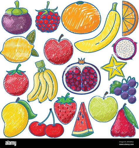 Fruits Drawing Pic