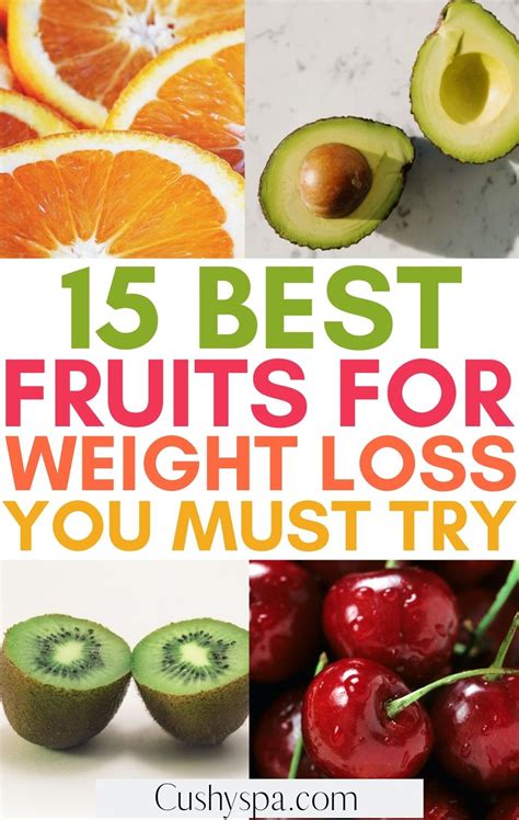 Fruits promoting weight loss