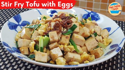 Fry Egg With Tofu