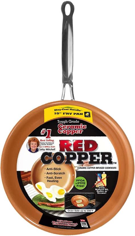 Fry Pan Red Copper