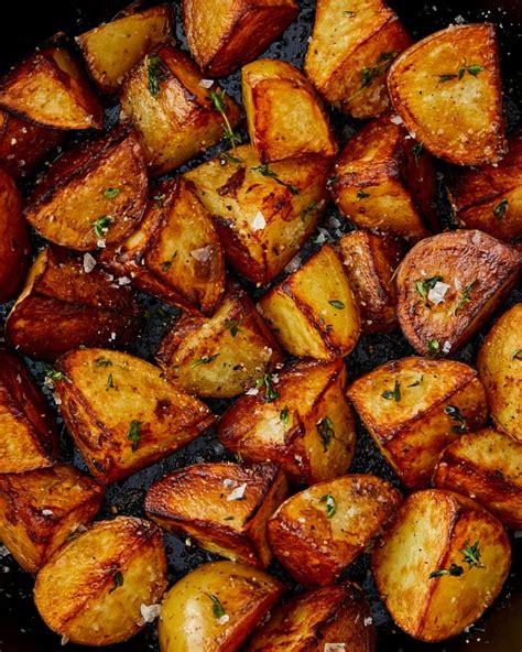 Crispy OvenFried Potatoes Recipe