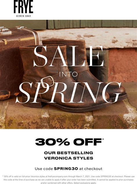 frye company coupon code 2021