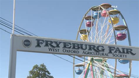 fryeburg fair 2023 schedule
