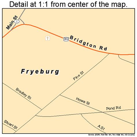 fryeburg maine mapquest