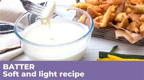 Frying Batter For Vegetables