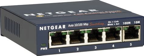 Netgear ProSAFE FS105 5Port 10/100Mbps Unmanaged Desktop Fast