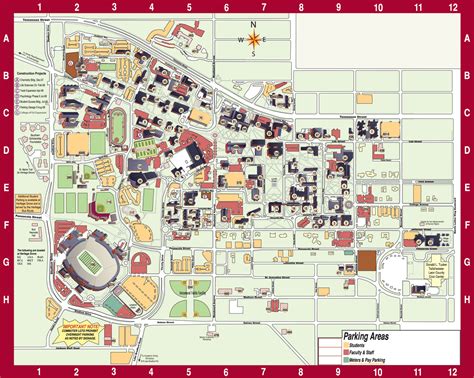 Fsu Campus Map Printable