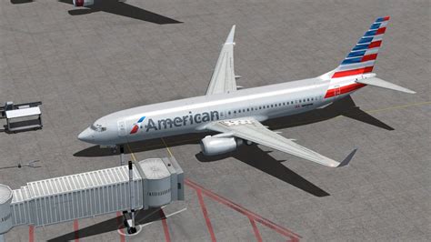 fsx boeing 737-800 default american airlines