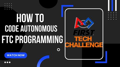 ftc sample autonomous code