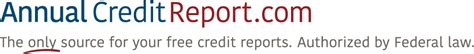 ftc sponsored annual credit report website