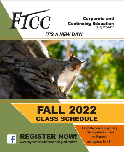 ftcc continuing education fall 2023