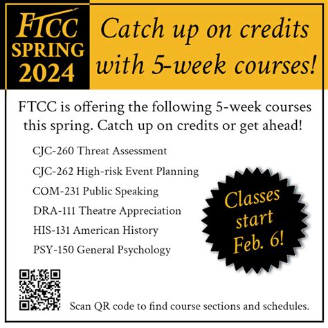 ftcc course catalog spring 2023