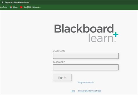 ftcc homepage blackboard blackboard