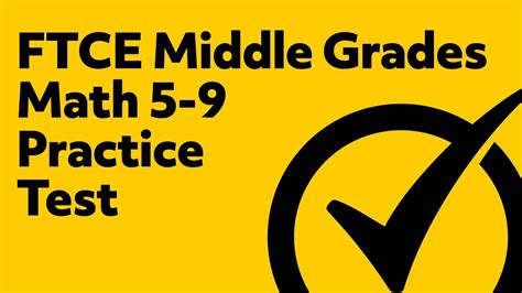 ftce middle grades math practice test free